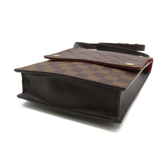 LOUIS VUITTON Portobello Shoulder crossbody Bag Damier canvas Used unisex - Picture 2 of 15